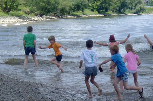 Erlebnisse am Donaustrand, Bild: Jürgen Gill