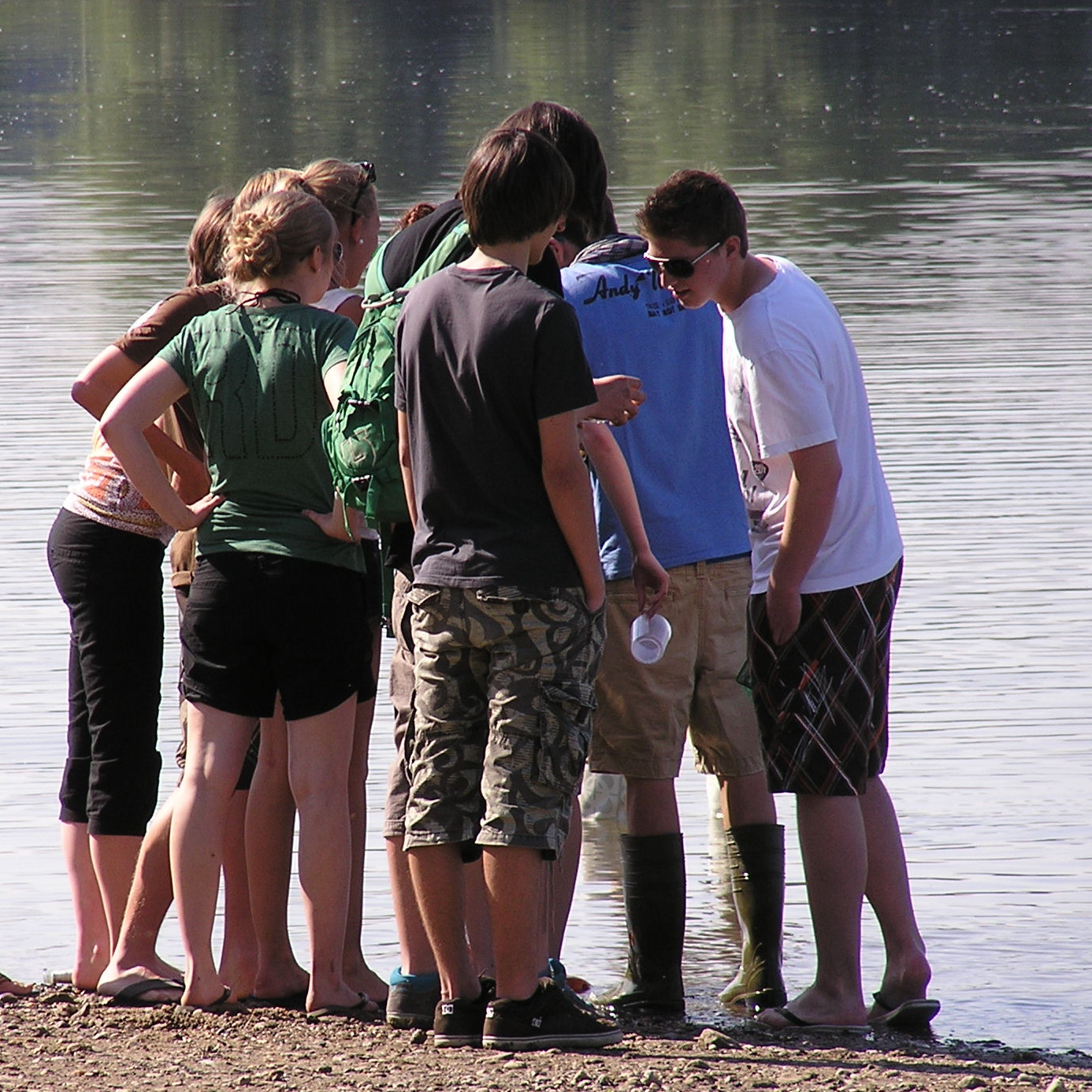 Takatuka, Kleinstlebewesen käschern